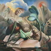 Hannah Höch: Berglandschaft, 1941,
Öl auf Leinwand, Dr. Peter Heindlmeyer, Berlin,
VG Bild-Kunst, Bonn 2017