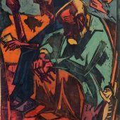 Peter August Böckstiegel: Meine Eltern, Arbeit auf Papier